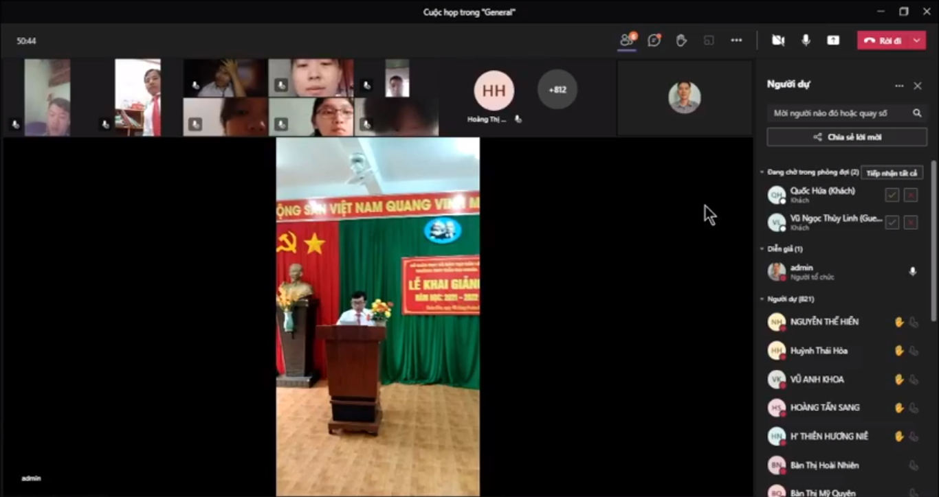 LỄ KHAI GIẢNG NĂM HỌC 2021-2022